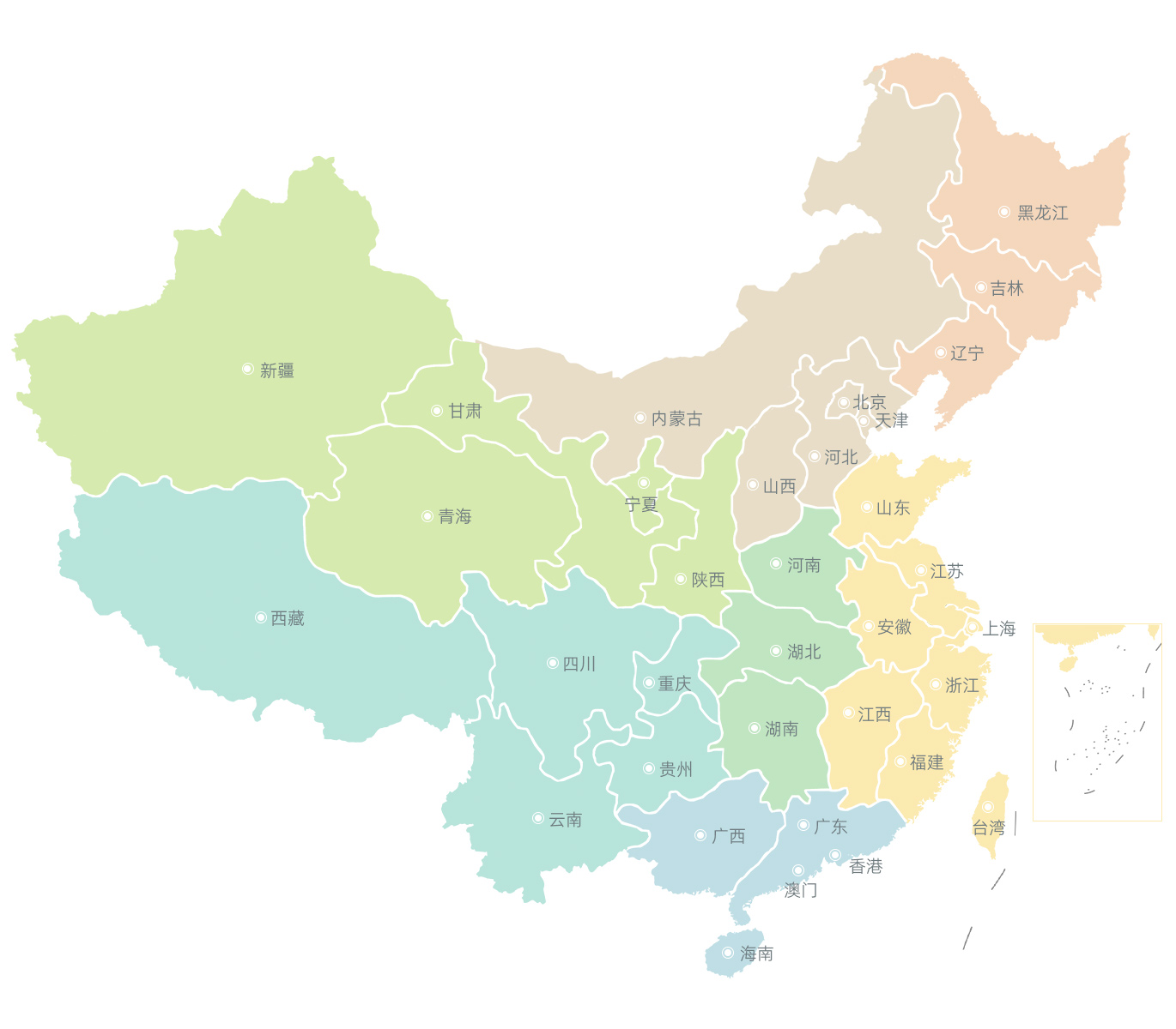 中国地图