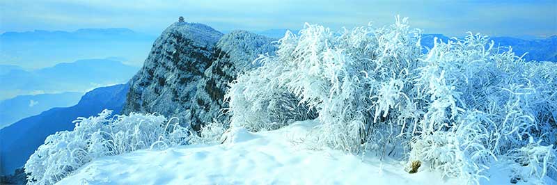 峨眉冰雪万佛顶