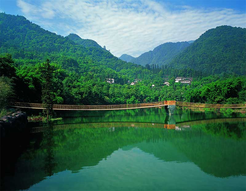 峨眉山清音仙境
